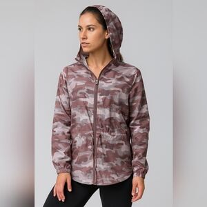 Eddie Bauer Packable Windbreaker Jacket Size XS Athletic workout